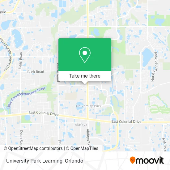 Mapa de University Park Learning