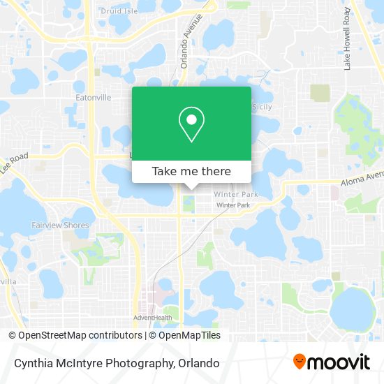 Mapa de Cynthia McIntyre Photography