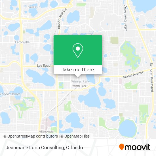 Jeanmarie Loria Consulting map