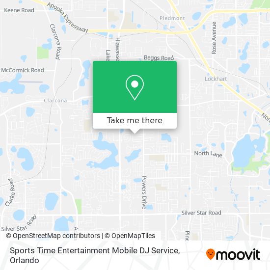 Sports Time Entertainment Mobile DJ Service map