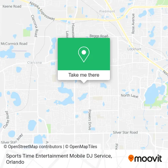 Sports Time Entertainment Mobile DJ Service map