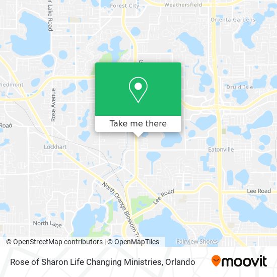 Rose of Sharon Life Changing Ministries map