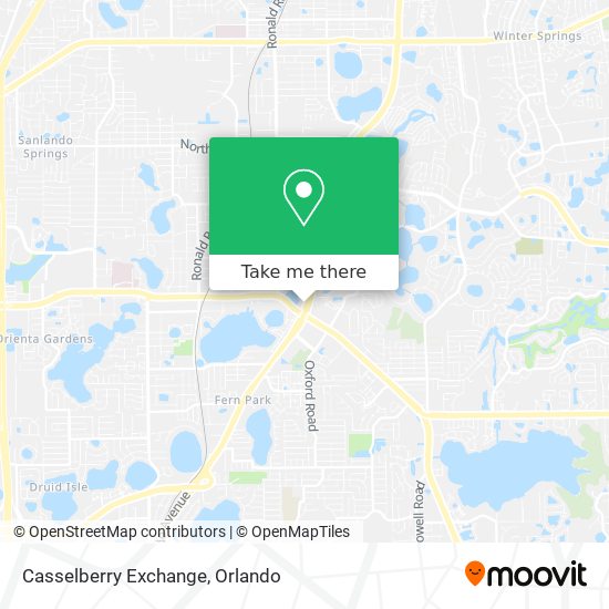 Casselberry Exchange map