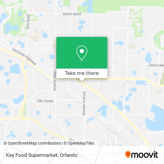 Key Food Supermarket map