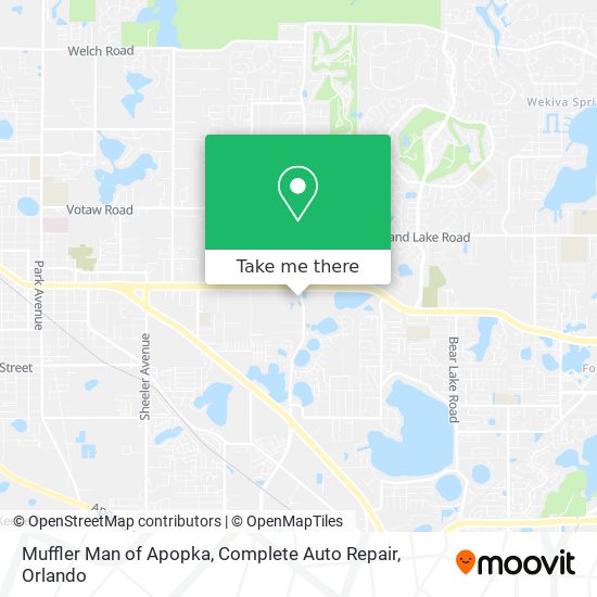 Muffler Man of Apopka, Complete Auto Repair map