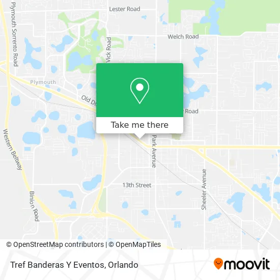 Tref Banderas Y Eventos map