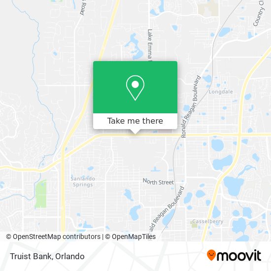 Truist Bank map