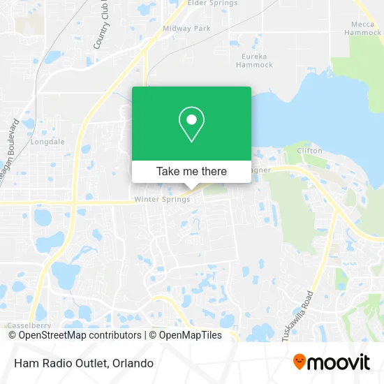 Ham Radio Outlet map