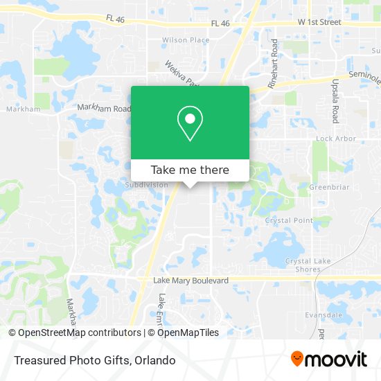 Treasured Photo Gifts map