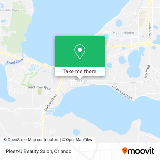 Mapa de Pleez-U Beauty Salon
