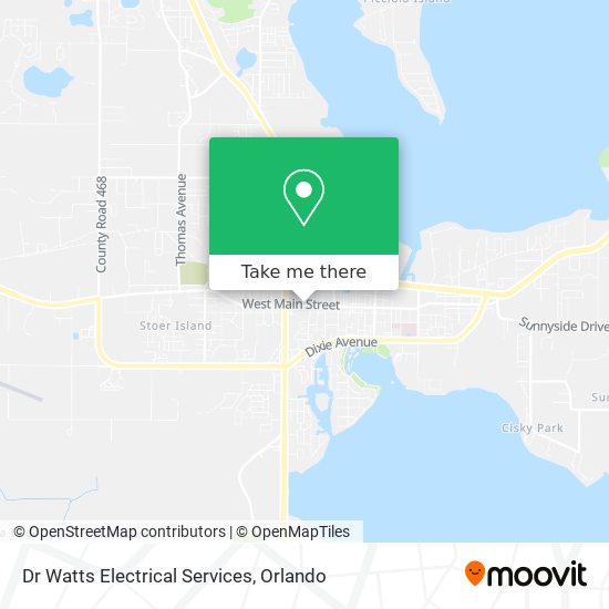 Dr Watts Electrical Services map