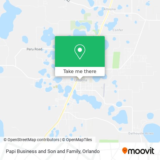 Papi Business and Son and Family map