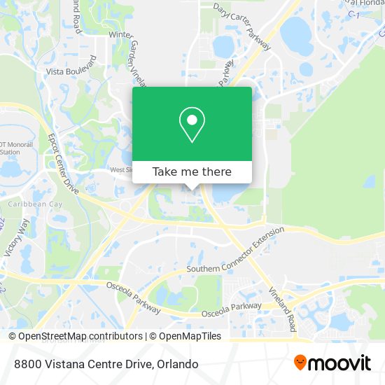 8800 Vistana Centre Drive map