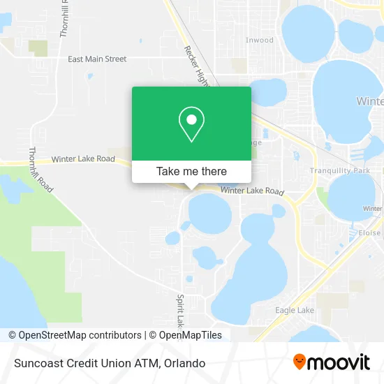 Suncoast Credit Union ATM map