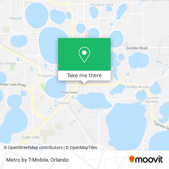 Mapa de Metro by T-Mobile