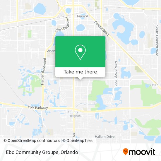 Ebc Community Groups map