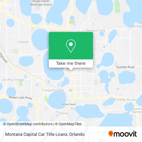 Mapa de Montana Capital Car Title Loans