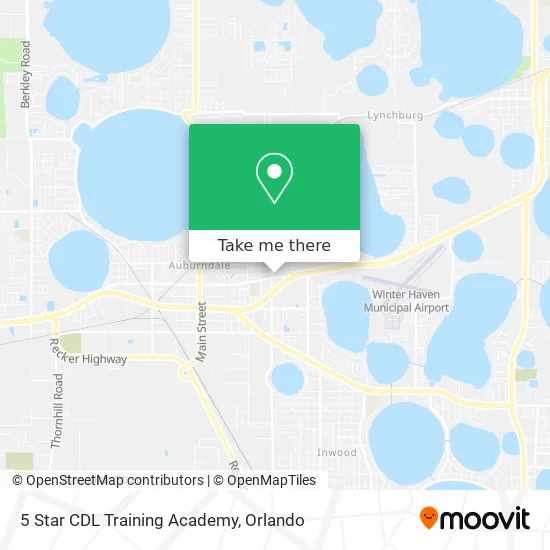 5 Star CDL Training Academy map