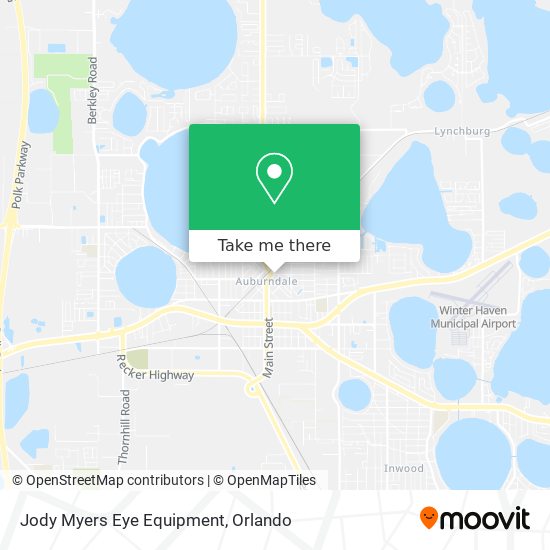 Jody Myers Eye Equipment map