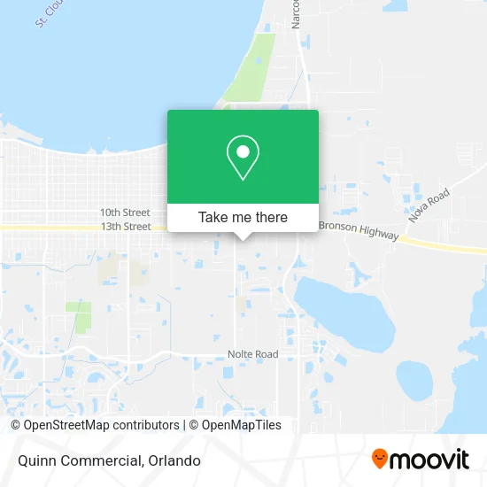 Quinn Commercial map
