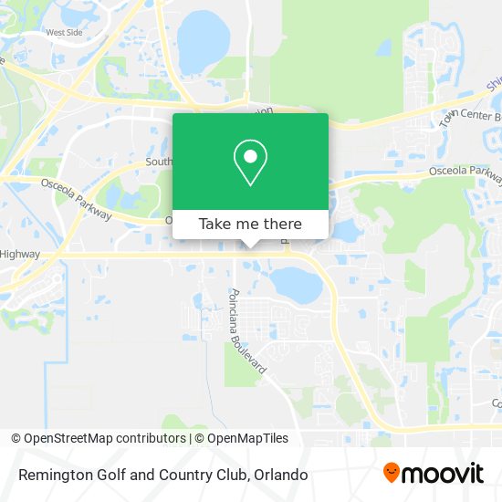 Mapa de Remington Golf and Country Club