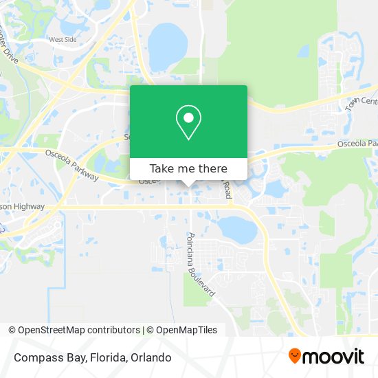 Mapa de Compass Bay, Florida