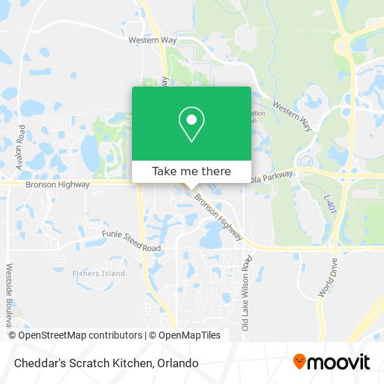 Cheddar's Scratch Kitchen map