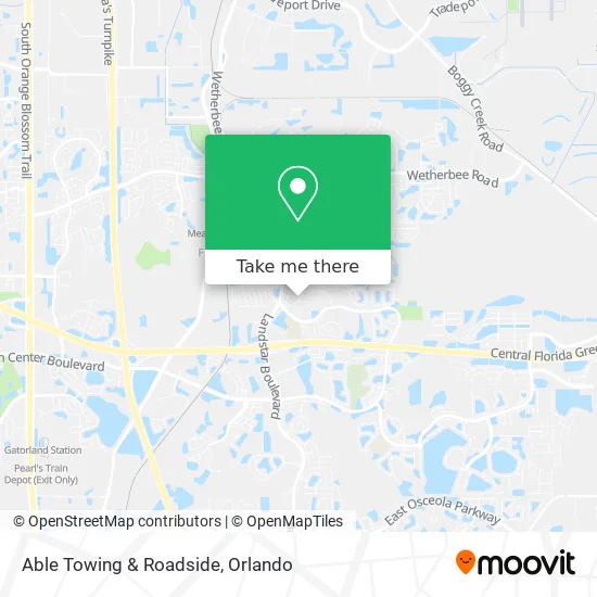 Able Towing & Roadside map