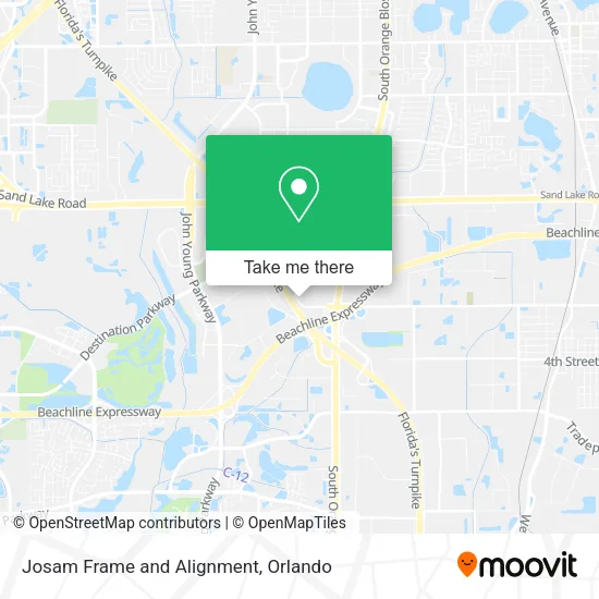 Josam Frame and Alignment map