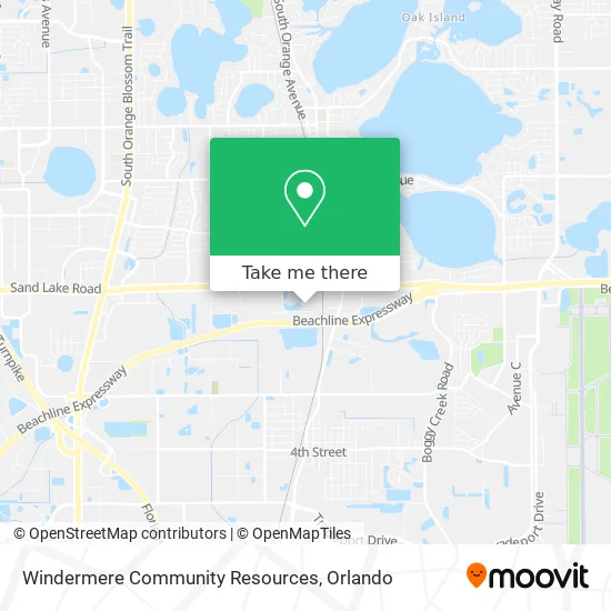 Mapa de Windermere Community Resources