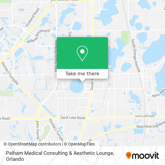 Mapa de Pelham Medical Consulting & Aesthetic Lounge
