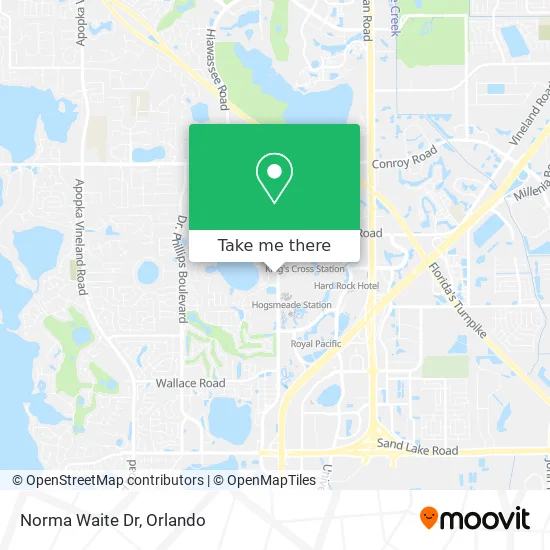 Mapa de Norma Waite Dr