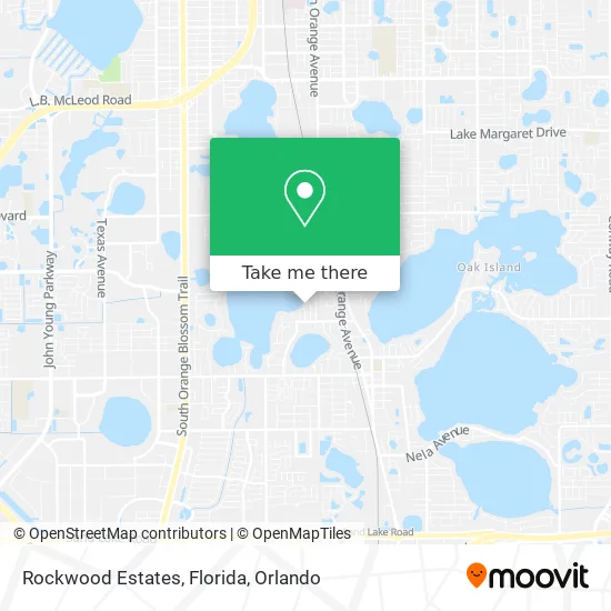 Mapa de Rockwood Estates, Florida