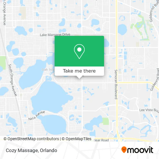 Mapa de Cozy Massage