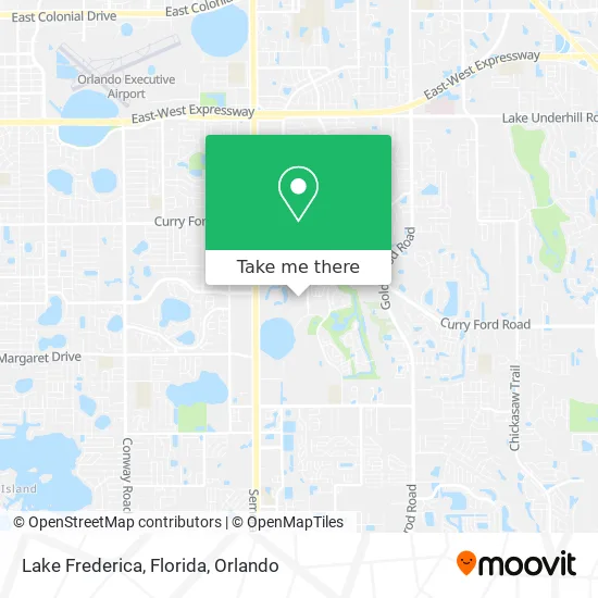 Mapa de Lake Frederica, Florida