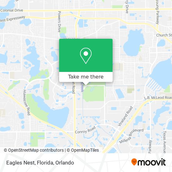 Eagles Nest, Florida map