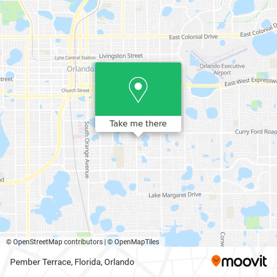 Pember Terrace, Florida map