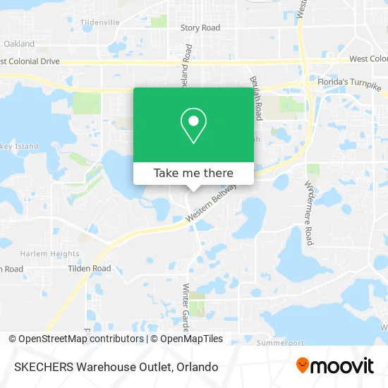 SKECHERS Warehouse Outlet map