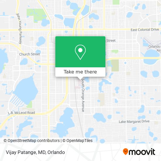 Mapa de Vijay Patange, MD