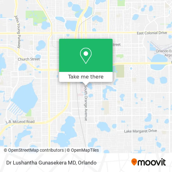 Mapa de Dr Lushantha Gunasekera MD