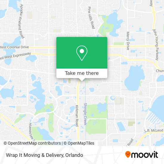 Mapa de Wrap It Moving & Delivery