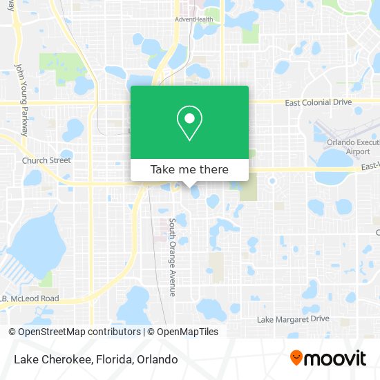 Lake Cherokee, Florida map