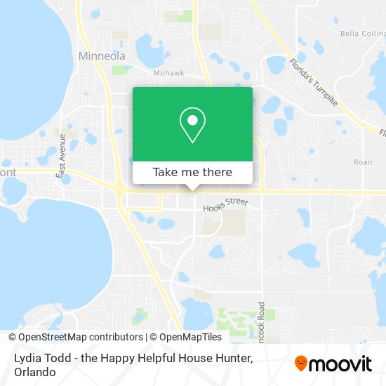 Mapa de Lydia Todd - the Happy Helpful House Hunter