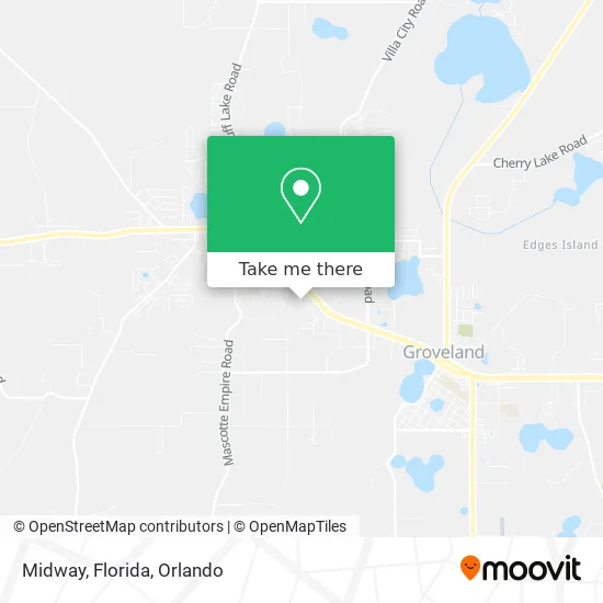 Midway, Florida map