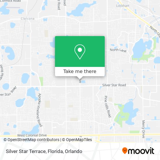 Mapa de Silver Star Terrace, Florida