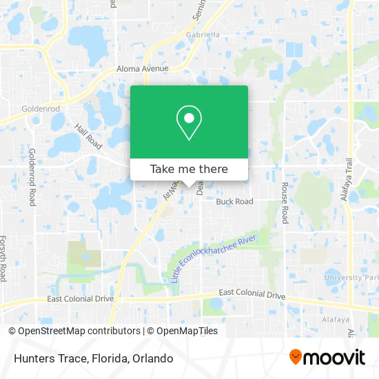 Mapa de Hunters Trace, Florida
