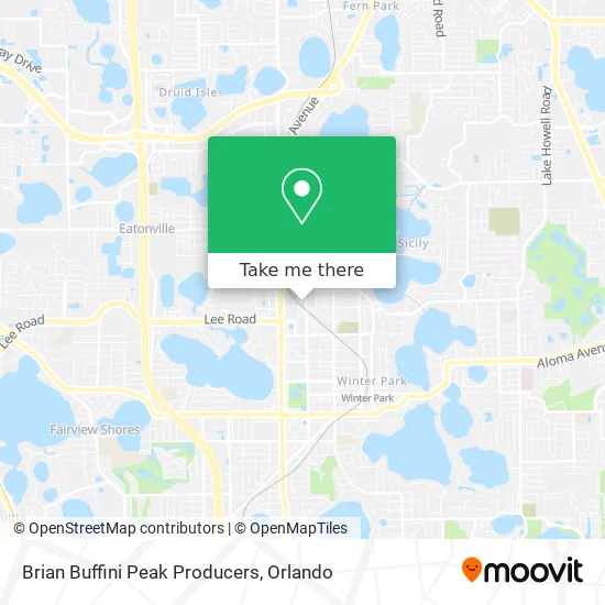 Brian Buffini Peak Producers map