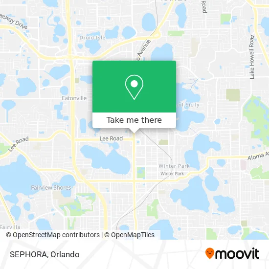 Mapa de SEPHORA