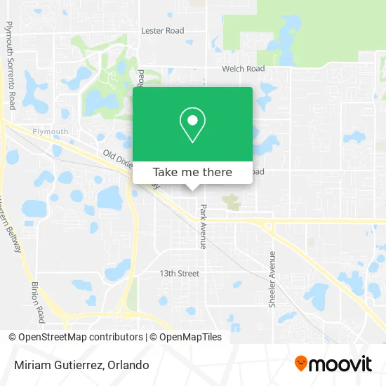 Mapa de Miriam Gutierrez