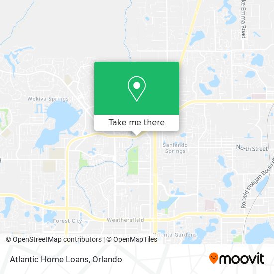 Atlantic Home Loans map